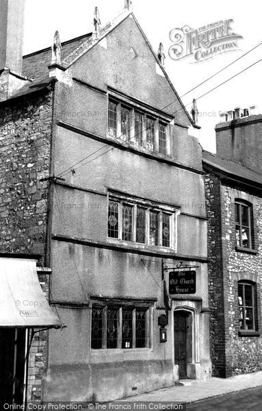 Photo of Colyton, The Old Church House c.1955