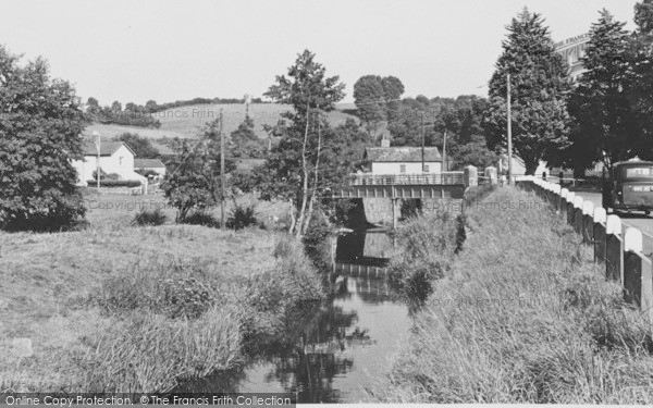 Photo of Colyton, The River c.1960