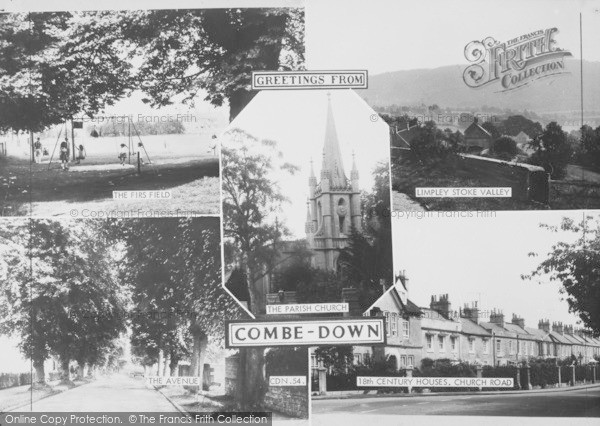 Photo of Combe Down, Composite c.1965