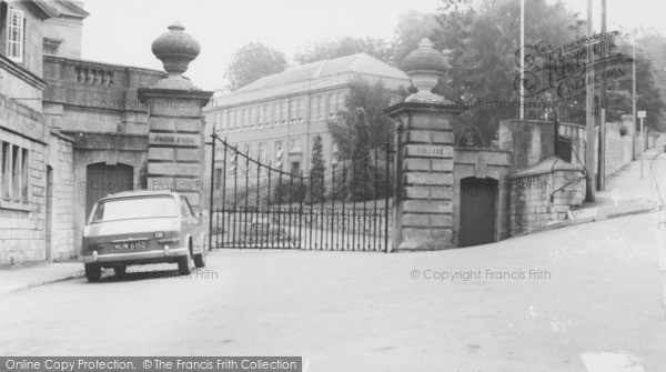 Photo of Combe Down, Entrance To Prior Park College c.1965