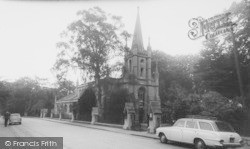Holy Trinity Church c.1965, Combe Down
