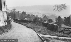 View Of Limpley Stoke Valley c.1965, Combe Down