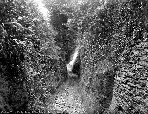 Photo of Combe Martin, A Devon Lane 1937