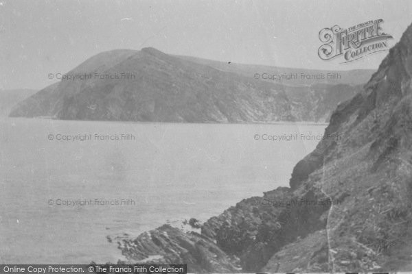Photo of Combe Martin, Bay And Little Hangman 1890