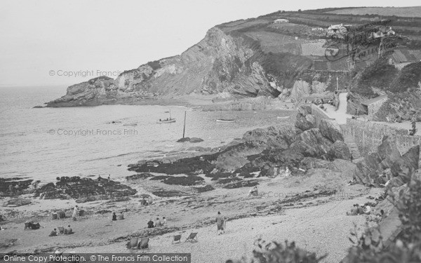 Photo of Combe Martin, Beach 1930