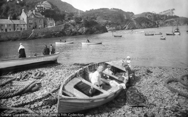 Photo of Combe Martin, Boats In The Harbour 1926