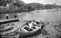 Boats In The Harbour 1926, Combe Martin