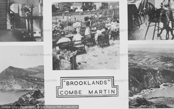 Photo of Combe Martin, Brooklands Composite c.1955