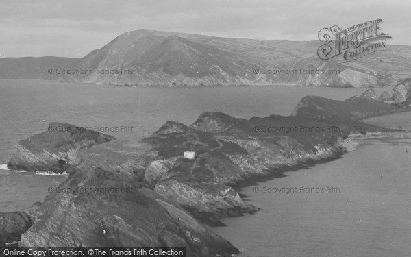 Photo of Combe Martin, Burrow Nose And Watermouth Harbour c.1950