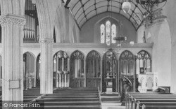 Church Interior 1911, Combe Martin