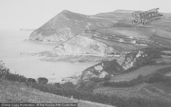 Photo of Combe Martin, Cliff View 1926