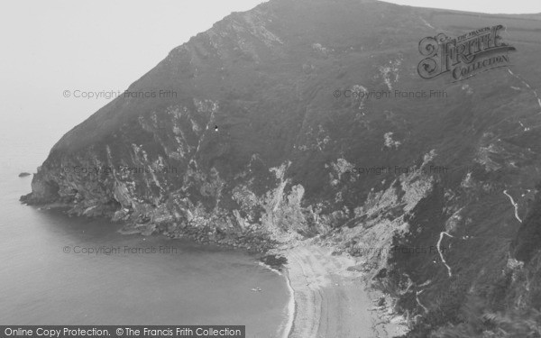 Photo of Combe Martin, Cliffs And Beach 1940