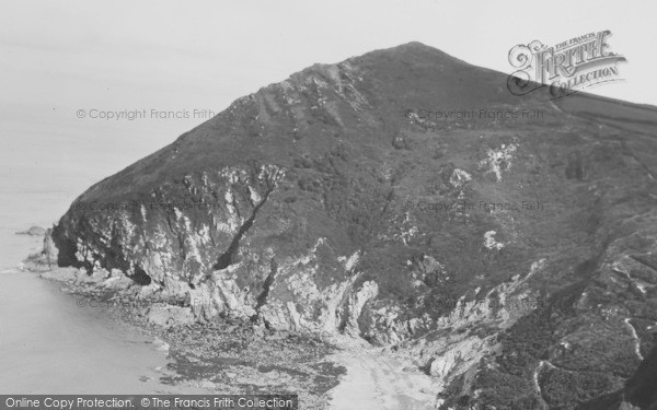 Photo of Combe Martin, Cliffs And Beach 1940