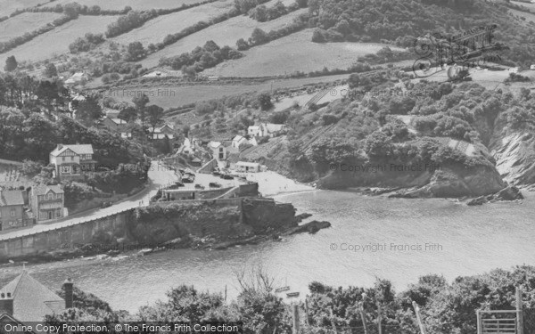 Photo of Combe Martin, From Hangmans Path c.1955