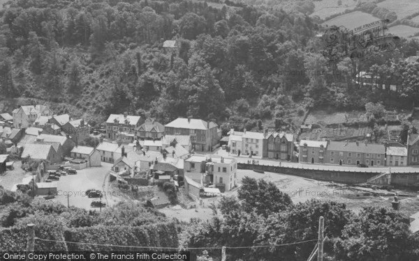 Photo of Combe Martin, From Hangmans Path c.1955