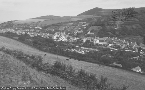 Photo of Combe Martin, From Park Hills 1937