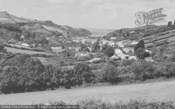 Photo of Combe Martin, General View c.1960