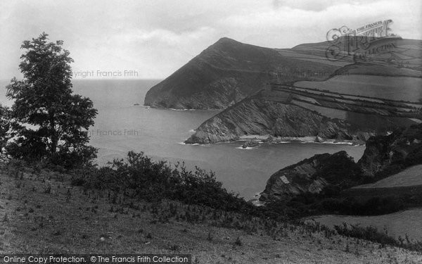 Photo of Combe Martin, Hangman Hill 1911