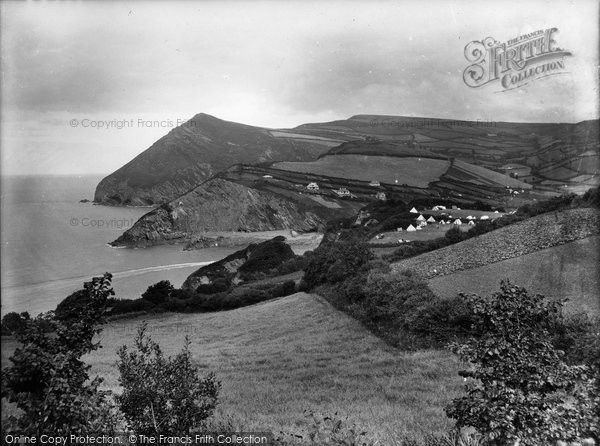 Photo of Combe Martin, Hangman Hill 1930