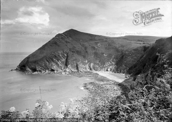 Photo of Combe Martin, Hangman Hill And Wild Pear Beach 1940