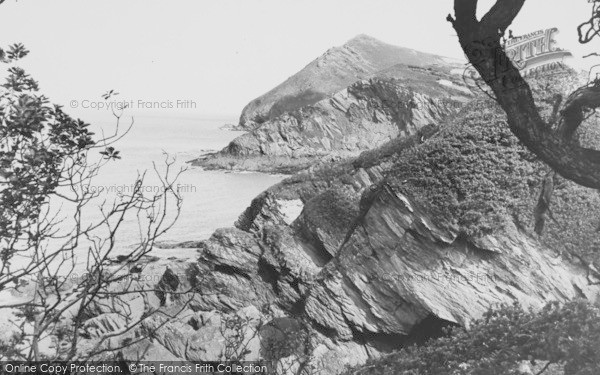 Photo of Combe Martin, Hangman Hill c.1960