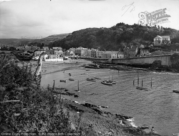 Photo of Combe Martin, Harbour 1930