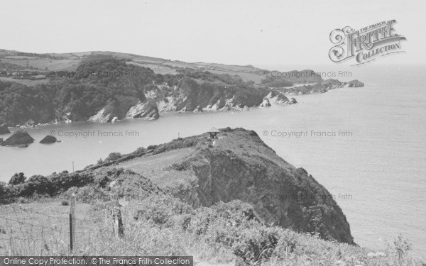 Photo of Combe Martin, Lester Point c.1955