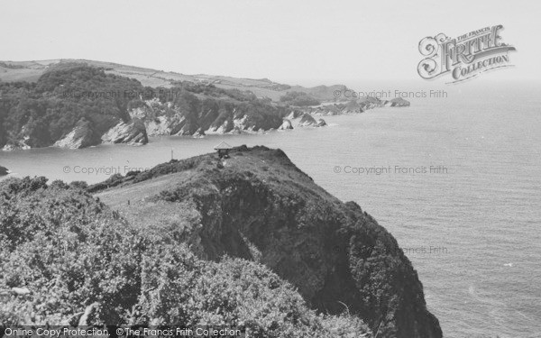 Photo of Combe Martin, Lester Point c.1955