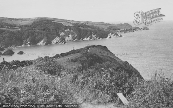Photo of Combe Martin, Lester Point c.1955