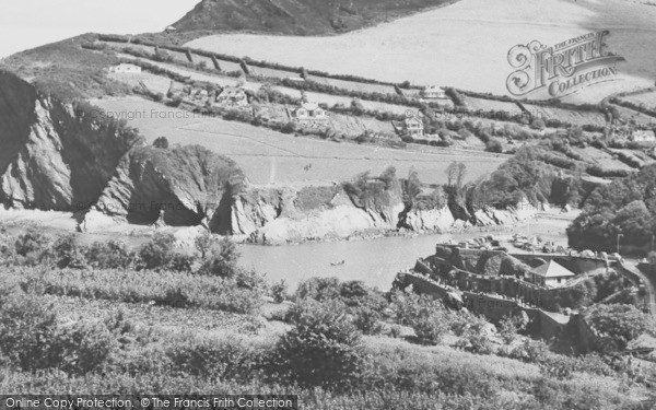 Photo of Combe Martin, Lester Point c.1960