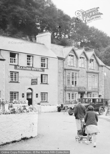 Photo of Combe Martin, Marine Hotel 1930