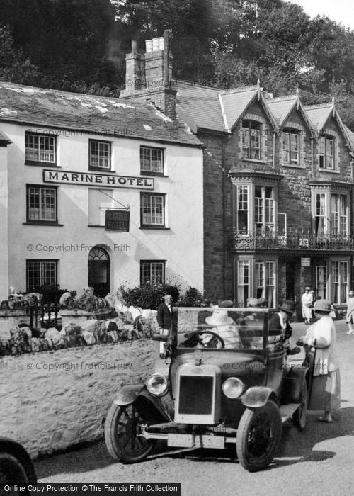 Photo of Combe Martin, Marine Hotel, The Strand 1926