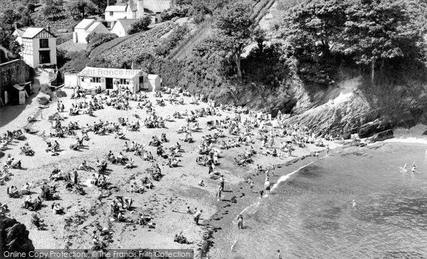 Photo of Combe Martin, Newberry Beach c.1955