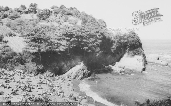 Photo of Combe Martin, Newberry Beach c.1965
