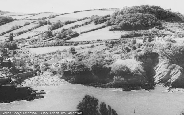 Photo of Combe Martin, Newberry Beach c.1965