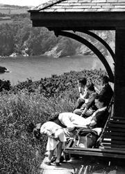 Resting On The Way To Hangman Hill c.1955, Combe Martin