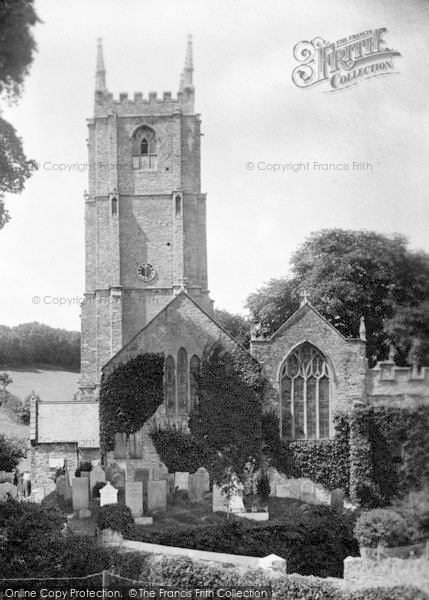 Photo of Combe Martin, St Peter's Church 1911