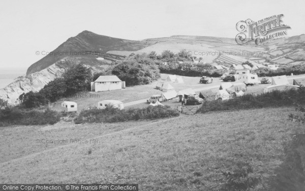 Photo of Combe Martin, The Camping Site c.1960