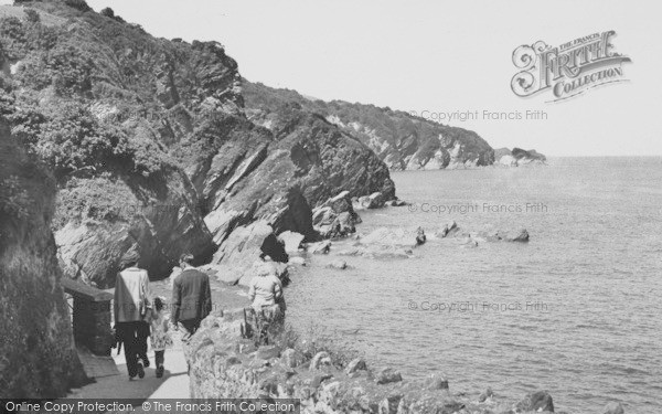 Photo of Combe Martin, The Coast From Newberry Beach c.1955