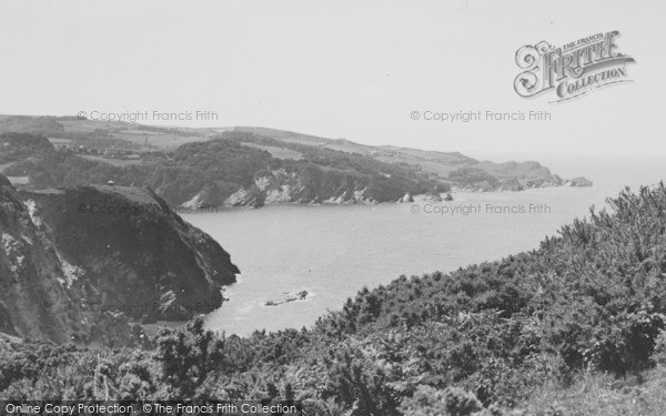 Photo of Combe Martin, The Coast From The Hangman c.1955