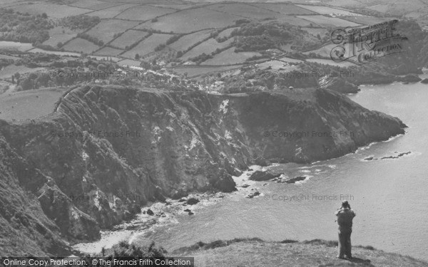 Photo of Combe Martin, The Coast From The Hangman c.1955