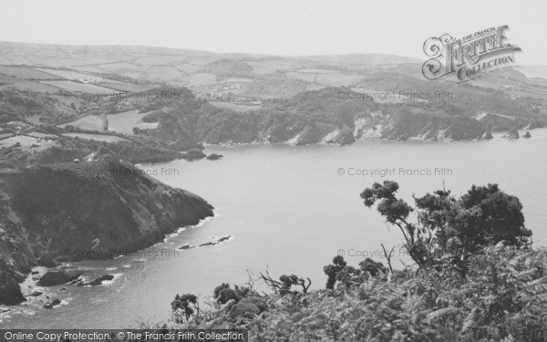 Photo of Combe Martin, The Coast From The Hangman c.1955