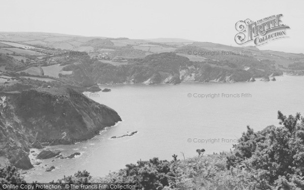 Photo of Combe Martin, The Coast From The Hangman c.1955