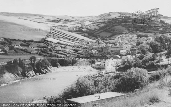 Photo of Combe Martin, The Harbour c.1965