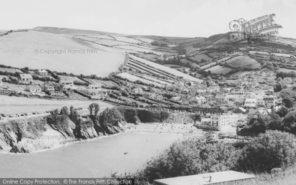 Photo of Combe Martin, The Harbour c.1965