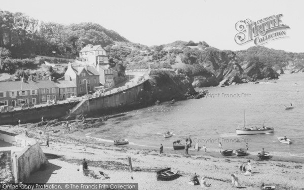 Photo of Combe Martin, The Harbour c.1965