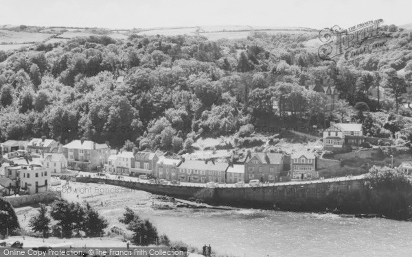 Photo of Combe Martin, The Harbour c.1965