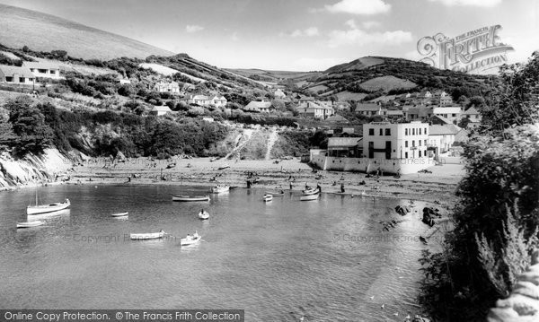 Photo of Combe Martin, The Harbour c.1965