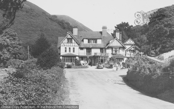 Photo of Combe Martin, The Hunters Inn, Heddon Valley c.1955