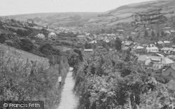 The Path To Hangmans Hill c.1955, Combe Martin